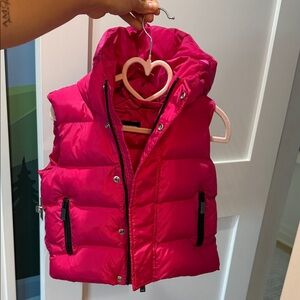 DSQUARED2 GIRL Kids Pink Puffer Vest